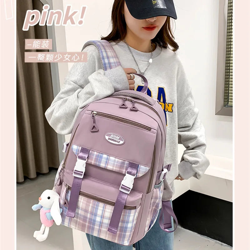 Girls Orthopedic School Backpack Primary Schoolbag Book Bag