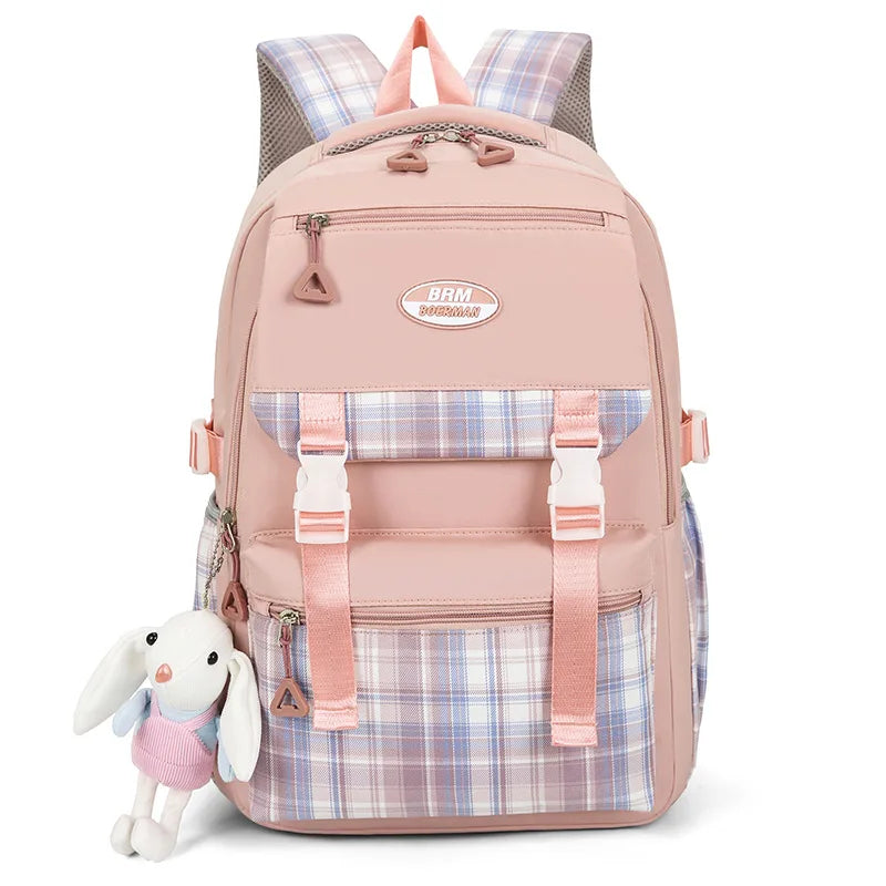 Girls Orthopedic School Backpack Primary Schoolbag Book Bag