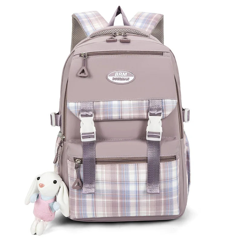 Girls Orthopedic School Backpack Primary Schoolbag Book Bag