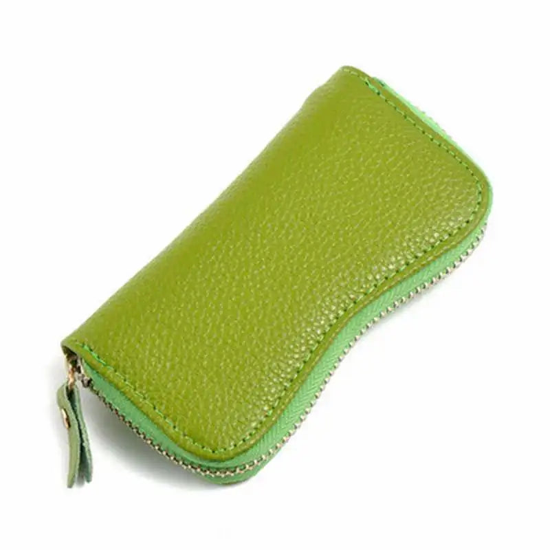 ESIPOSS Leather Keychain Holder Bag Purse Key Wallet Case