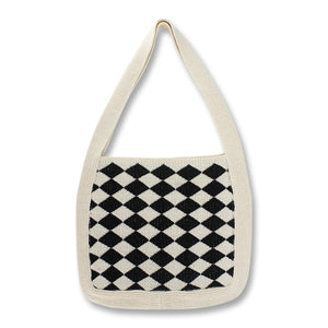 Casual Knitted Slouchy Bag Soft Shoulder Hobo Bag