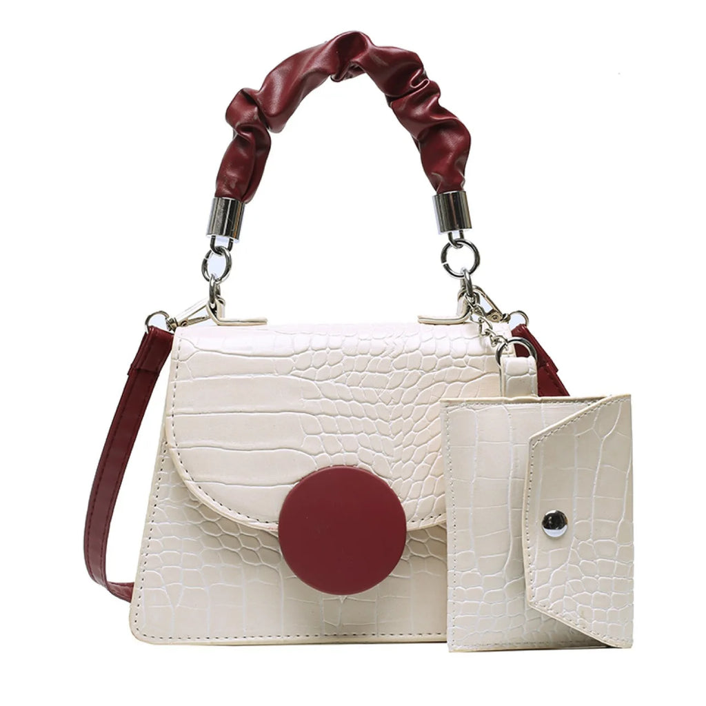 Portable Chain Shoulder Bag Western Messenger Bag