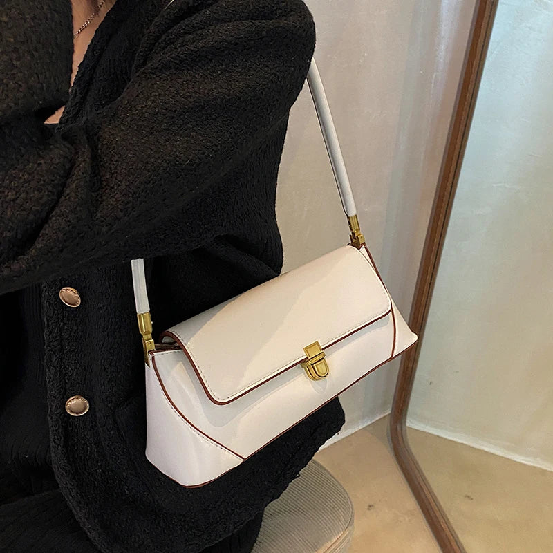 Retro Crossbody Bag Shoulder Bag with Pockets