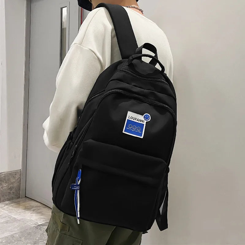 Versatile College Backpack for Male Students