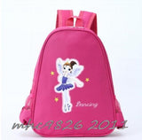 Girls Princess Dance Backpack Bag Kids Shoulder Dancing Latin Ballet Gym Storage