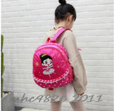 Girls Ballet Dance Bag Embroidered Canvas Gymnastic Sport Backpack
