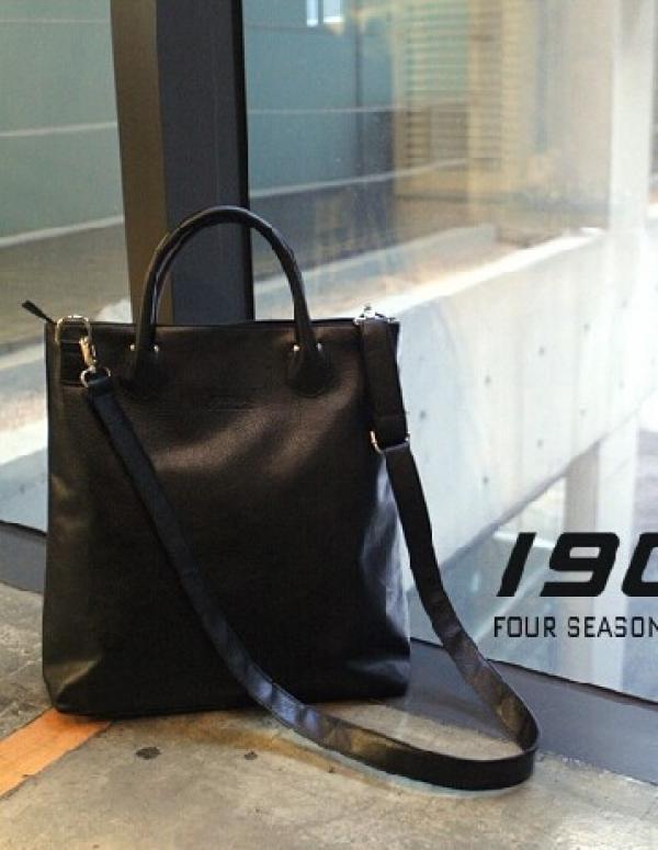 Men's PU Leather Handbag Large Tote Top-Handles