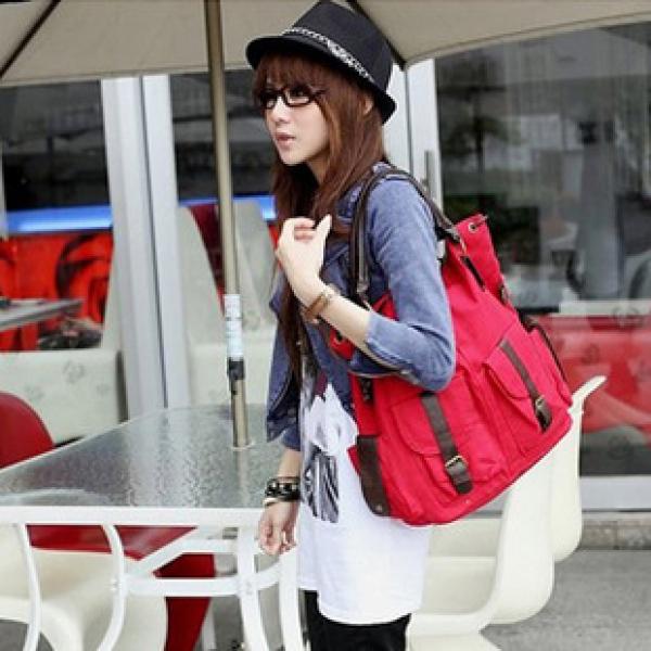 Women Canvas Handbag Female Shoulder Bag
