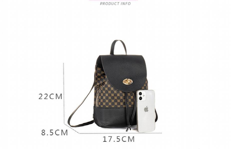Mini Backpack Summer Ladies Knapsack Student Small School Bag Casual All-match G
