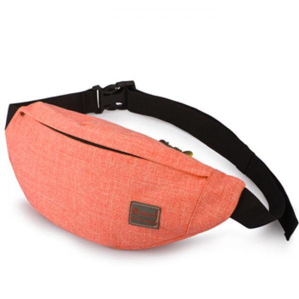 Casual Waist Bag Women Men Fanny Pack Money Phone Belt Bag Pouch 8 Colors