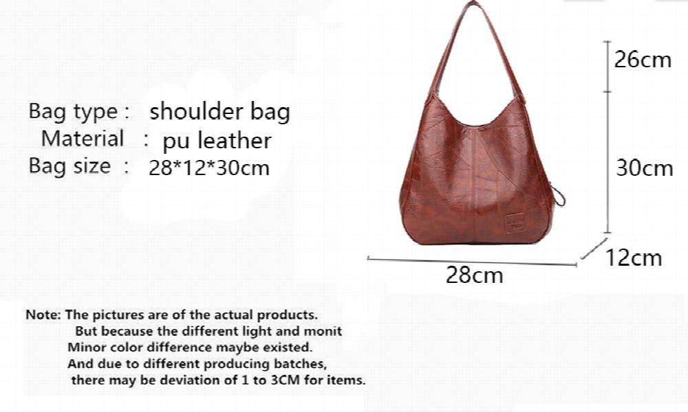Yogodlns Vintage Women Hand Bag Top-handle Bags