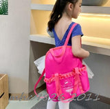 Kids Ballet Dance Backpack Embroidered Ballerina School Bags Girl