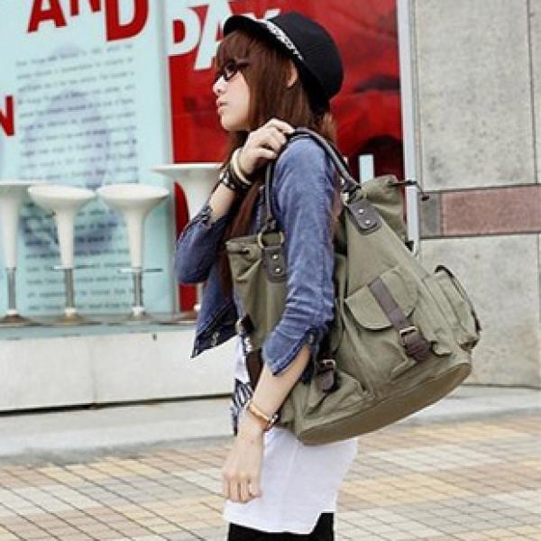 Women Canvas Handbag Female Shoulder Bag