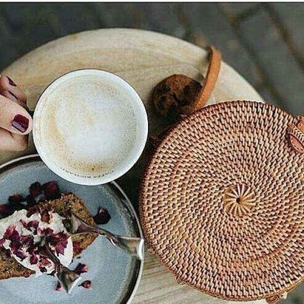 Exotic Rattan Basket Bag for Summer - Qiuteng Basket