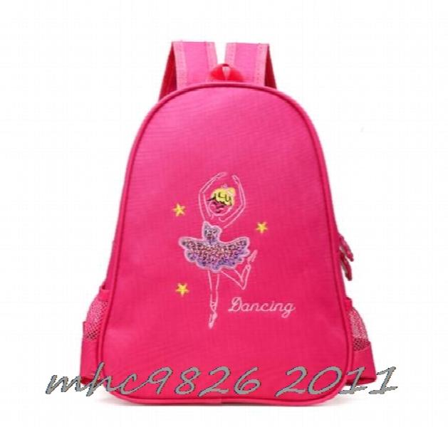 Girls Princess Dance Backpack Bag Kids Shoulder Dancing Latin Ballet Gym Storage