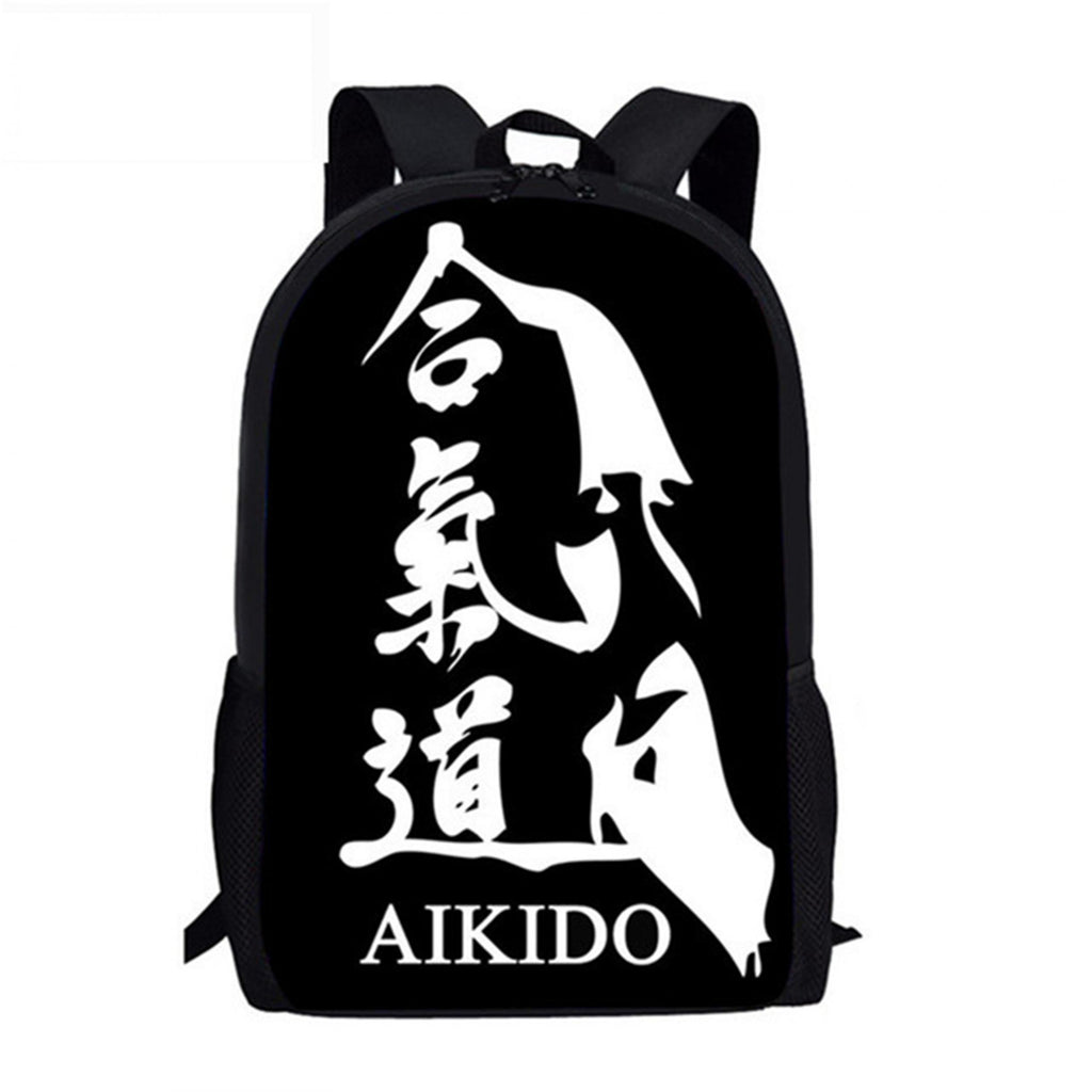 HaoYun Children's Backpack Arts AIKIDO JUDO Pattern Kids School Book Bags