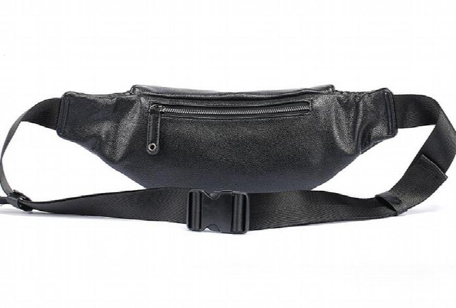 Men's Casual Shoulder Bag with Pockets