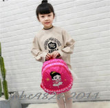 Girls Ballet Dance Bag Embroidered Canvas Gymnastic Sport Backpack