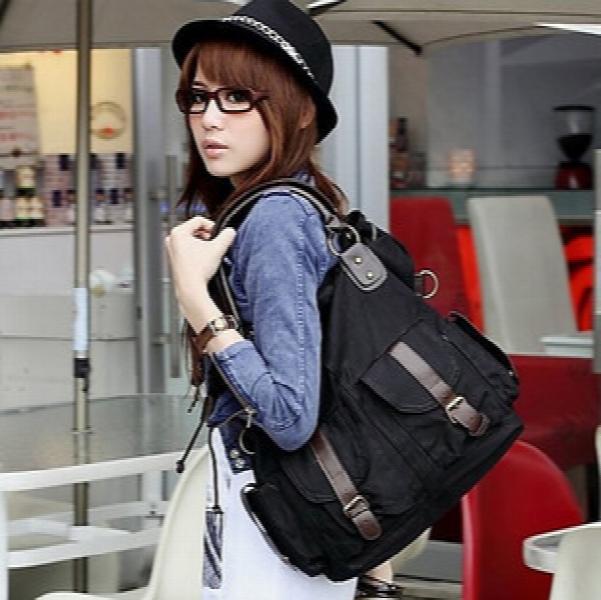 Women Canvas Handbag Female Shoulder Bag
