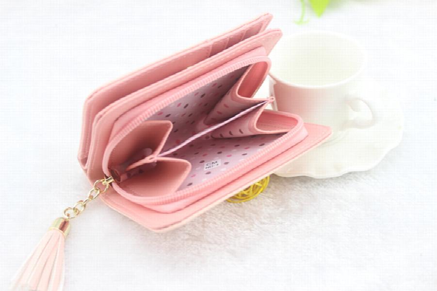 Cat Cartoon Zipper Wallet Women's Purse