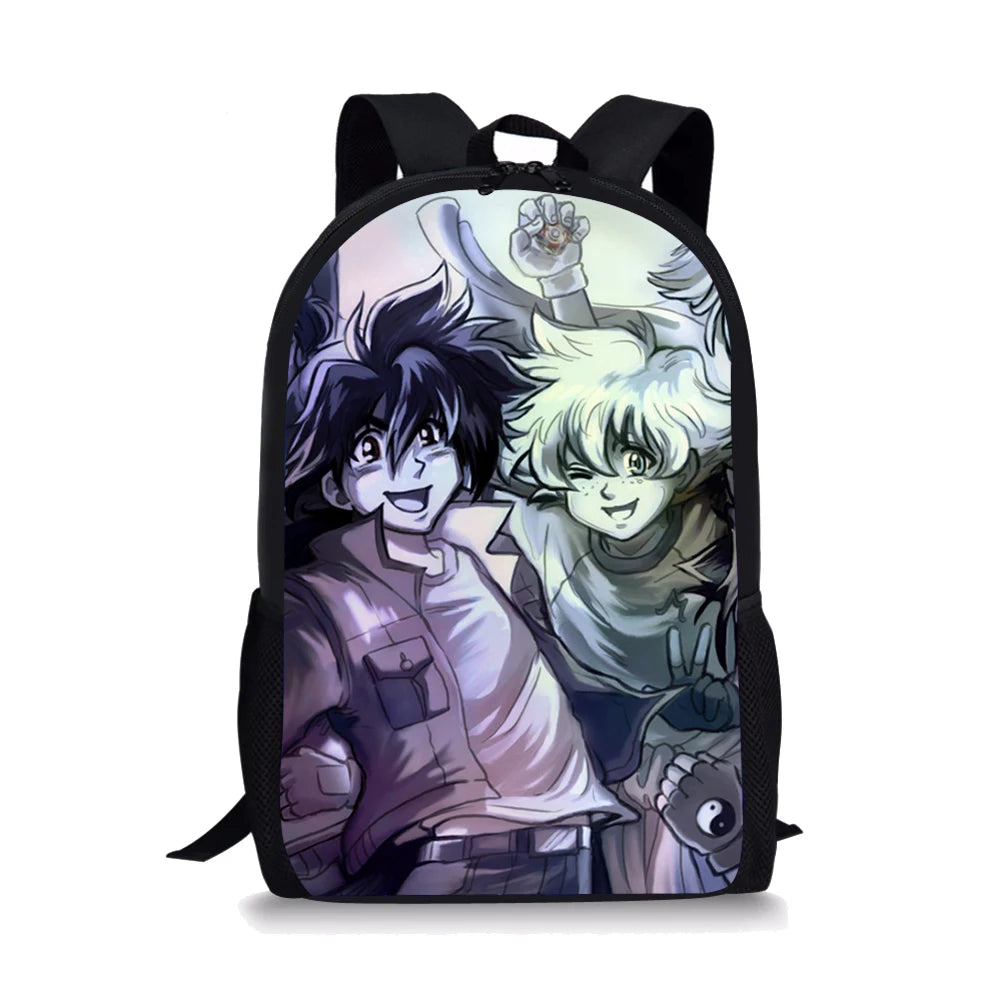 Kinomiya Takao Pattern Print School Bags Daily Travel Climbing Backpack