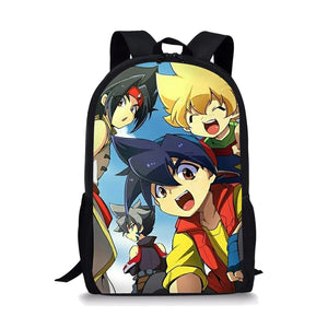 Kinomiya Takao Pattern Print School Bags Daily Travel Climbing Backpack