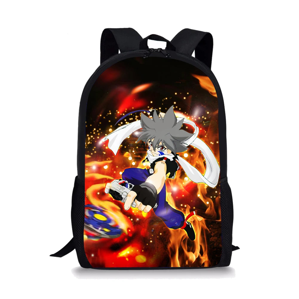 Kinomiya Takao Pattern Print School Bags Daily Travel Climbing Backpack