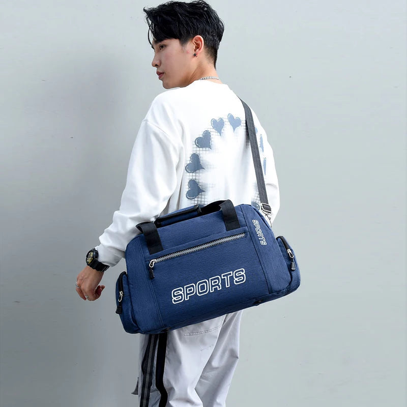 Large Capacity Travel Duffle Bag Waterproof Handbag Shoulder Bag
