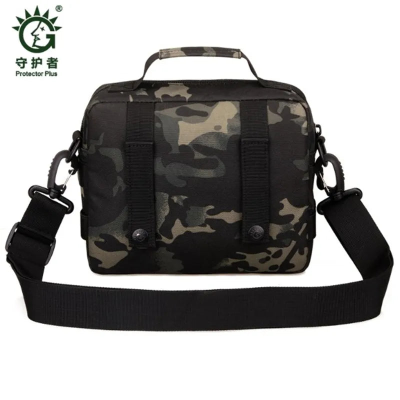 Tactical Crossbody Bag Military Nylon Army Handbag Molle Shoulder Bag
