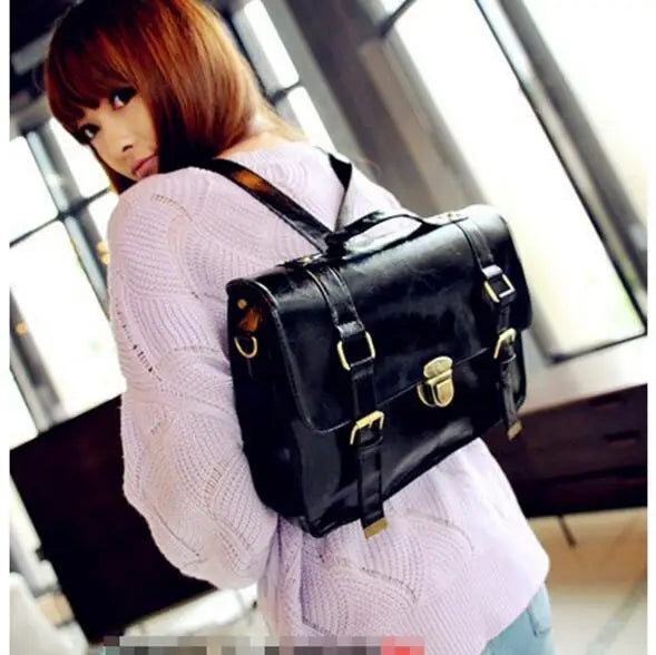 Vintage Women's Messager Bag Backpack