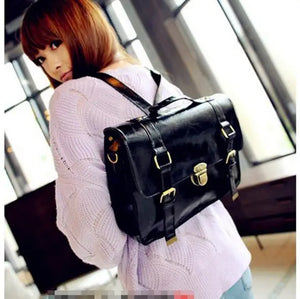 Vintage Women's Messager Bag Backpack