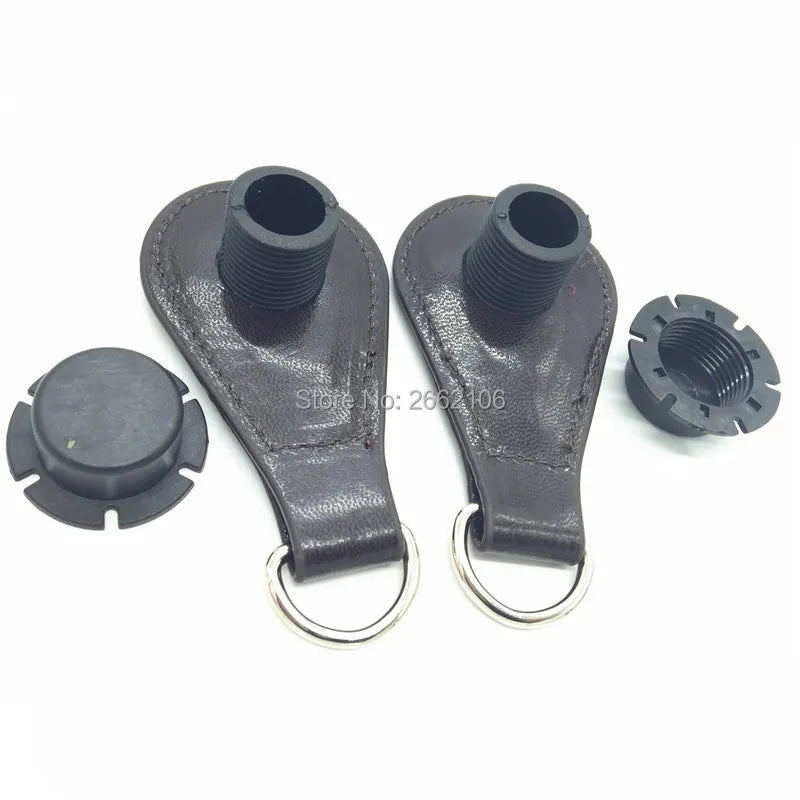 Brown Leather Drops for DIY O Bag Handles