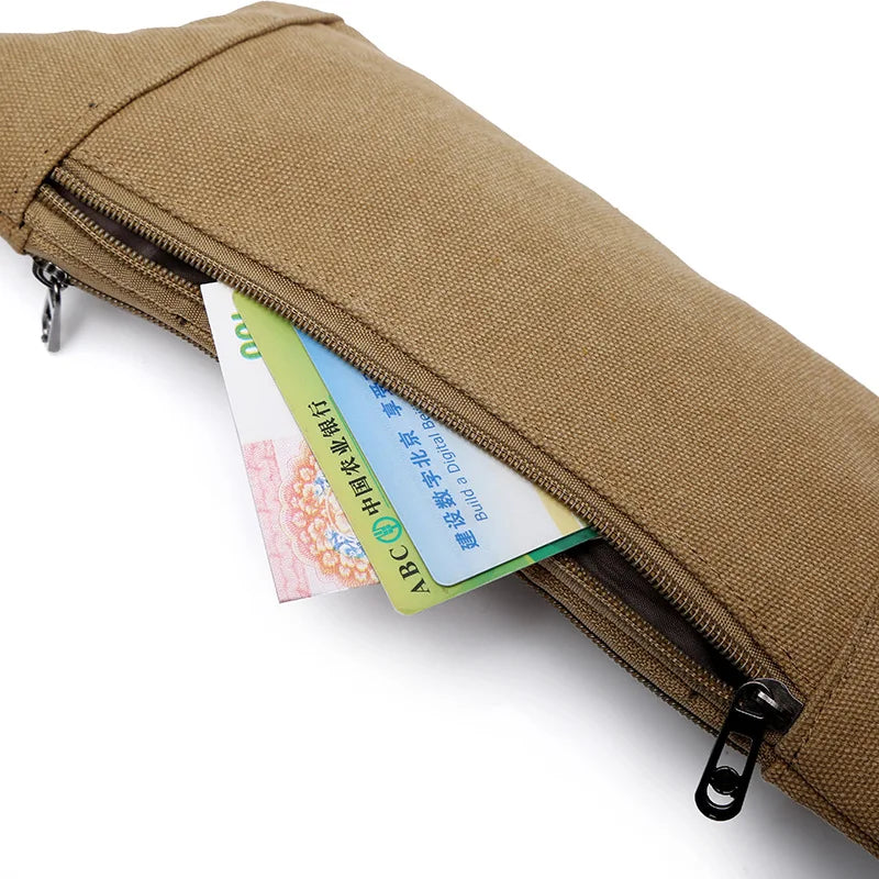 Casual Unisex Fanny Pack Waist Bag Pouch for Men and Women