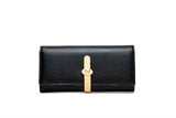 Women's PU Leather Handbag with Buckle Zipper