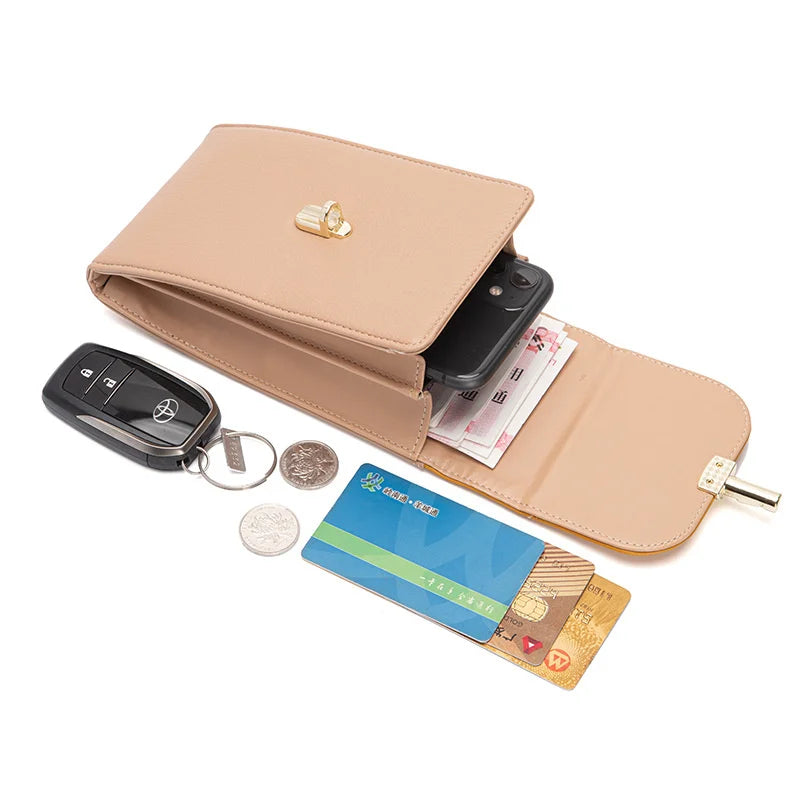 Mini Buckle Phone Bag Shoulder Cross Wallet
