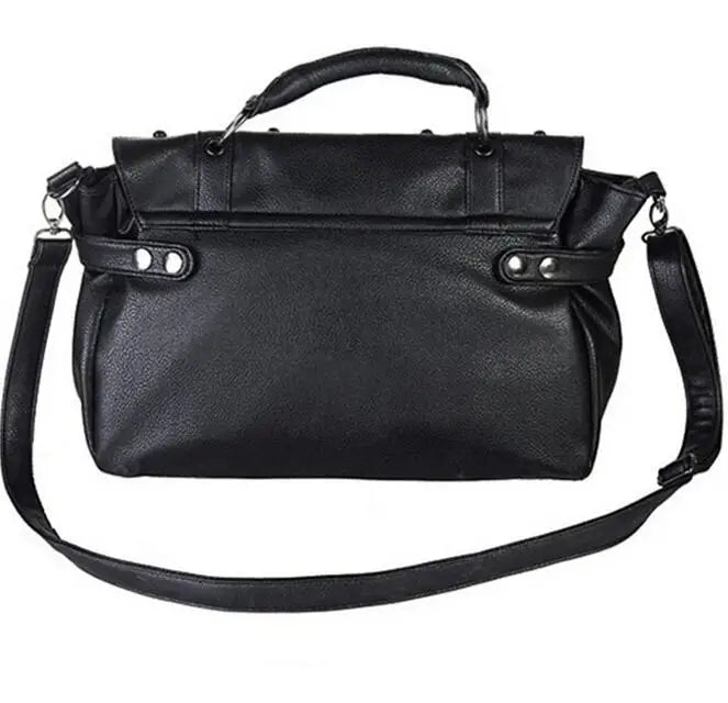 Women Skull Rivet Shoulder Bag Tote Bag