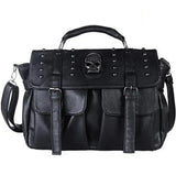 Women Skull Rivet Shoulder Bag Tote Bag