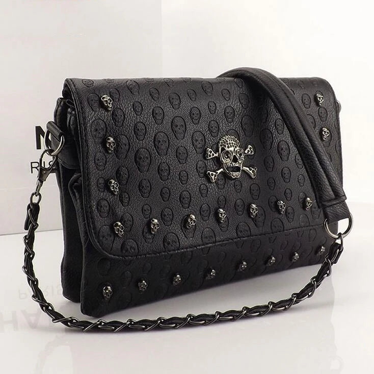 Women's Skull Shoulder Bag
