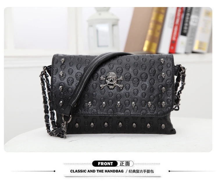 Women's Skull Shoulder Bag