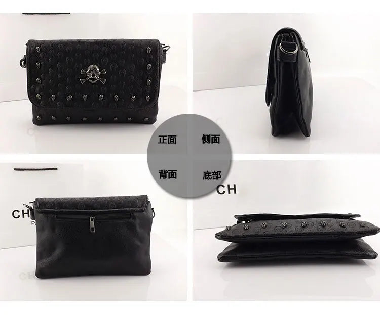 Women's Skull Shoulder Bag