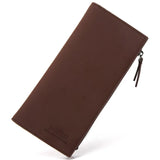 Men's Long Zip Wallet Business Handbag