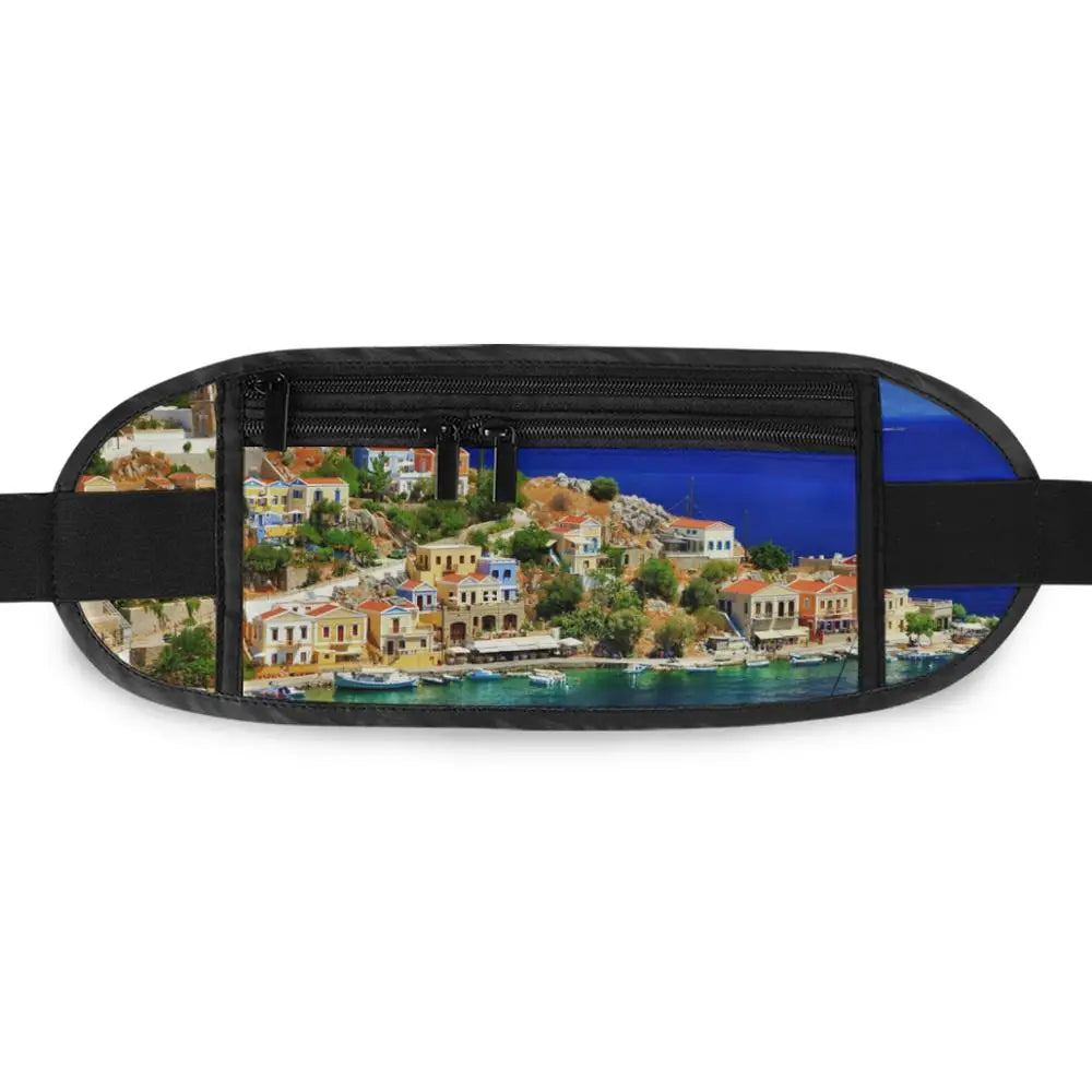 Unisex Running Belt Bag Waist Band Bag Pack Travel Jogging Waist Pack
