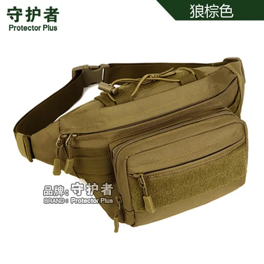 Casual Travel Mountaineering Pockets Chest Pack Waist Bag Men