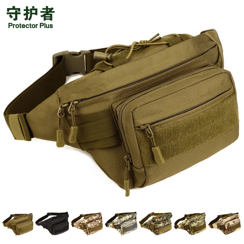 Casual Travel Mountaineering Pockets Chest Pack Waist Bag Men