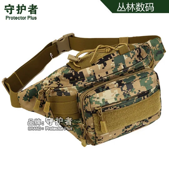 Casual Travel Mountaineering Pockets Chest Pack Waist Bag Men