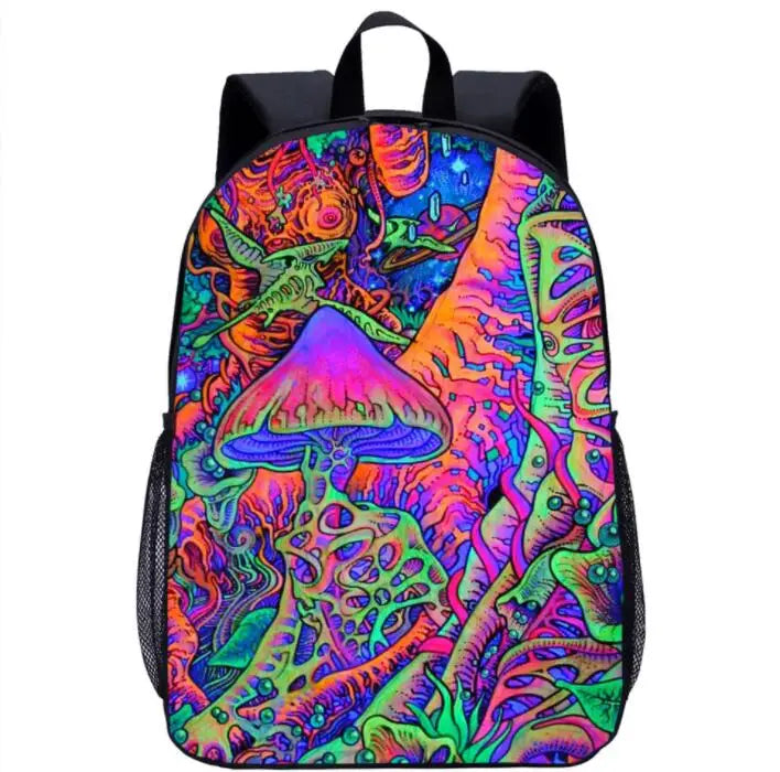 3D Print Dog School Backpack for Teenager Girls/Boys