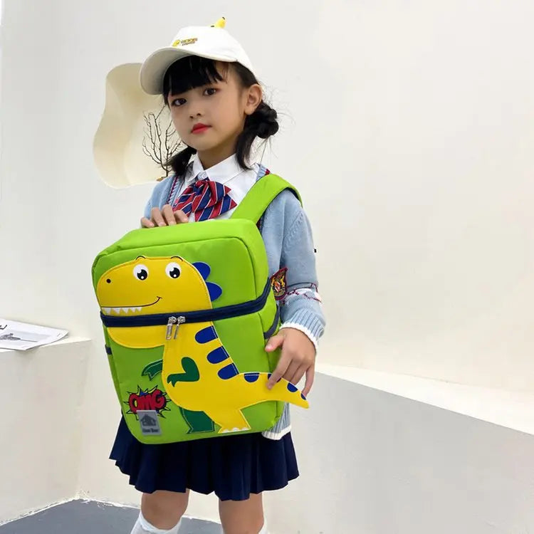 Cartoon Dinosaur School Bag for Boys and Girls