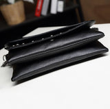 Stacy Bag Punk Rivet Shoulder Bag Lady Skull Print Bag