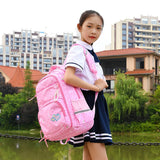 Girls Orthopedic School Backpack for Grades 1-6