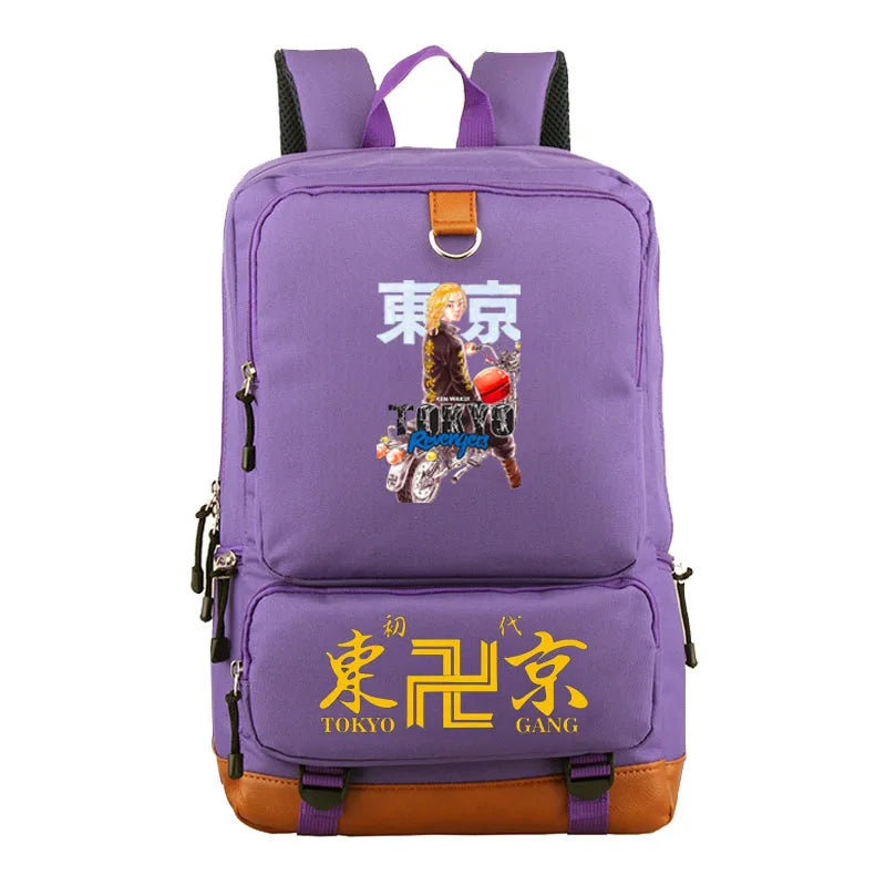 Tokyo Revengers Backpack Kids School Laptop Backpack